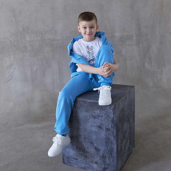 Спортивні штани Garnamama Season 2025, р.146, блакитний (1052049.1417285) - Pampik - 7