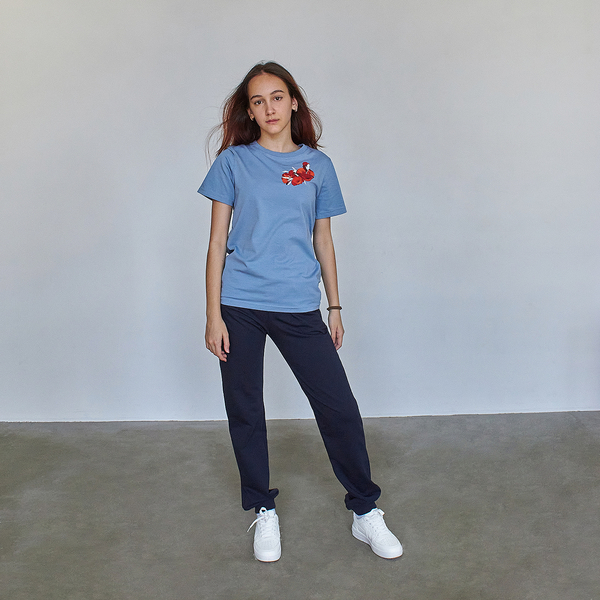 Спортивні штани Garnamama Basic, р.128, синій (826497.4851119) - Pampik - 9