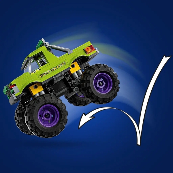 Конструктор LEGO Marvel Super Heroes Вантажівка Халка проти Таноса, 229 деталей (76312) - Pampik - 6