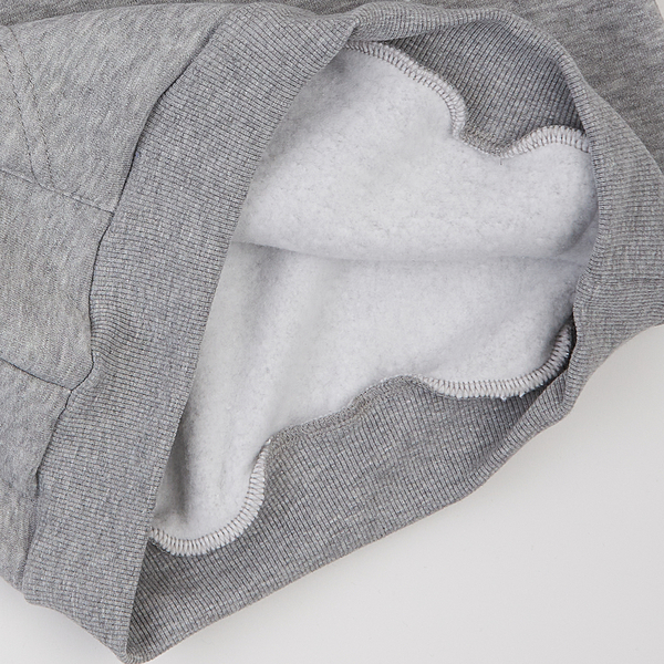 Худі на флісі Garnamama Basic Hoodie soft 134 Серый (1031540.1235336) - Pampik - 7