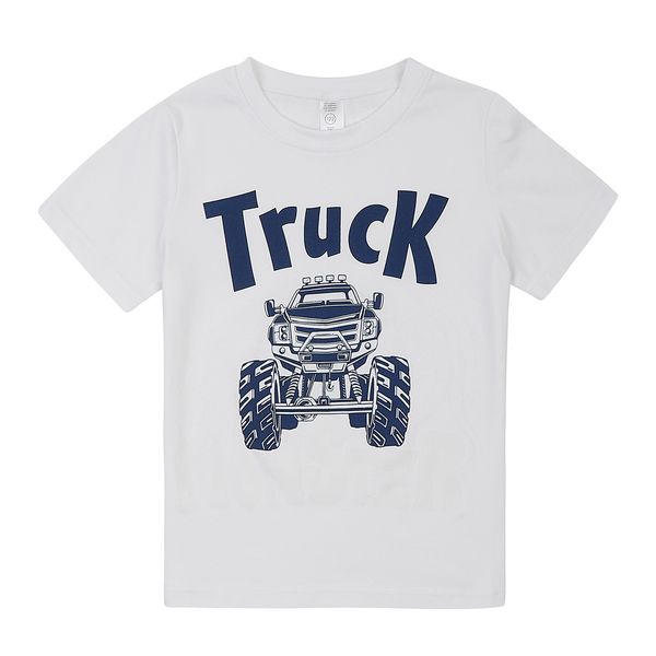 Футболка Garnamama Neon t-shirt, р.128, белый (1032729.13339311) - Pampik