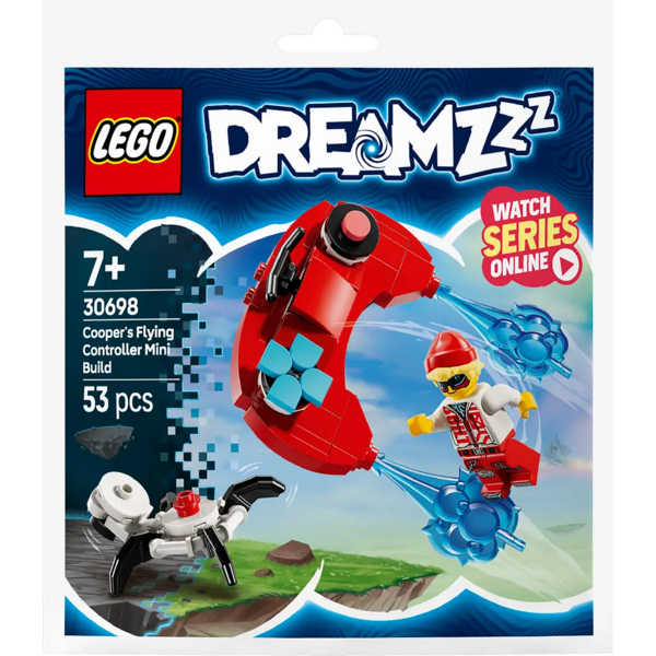 Конструктор LEGO DREAMZzz Минимодель летучего контроллера Купера, 53 детали (30698) - Pampik