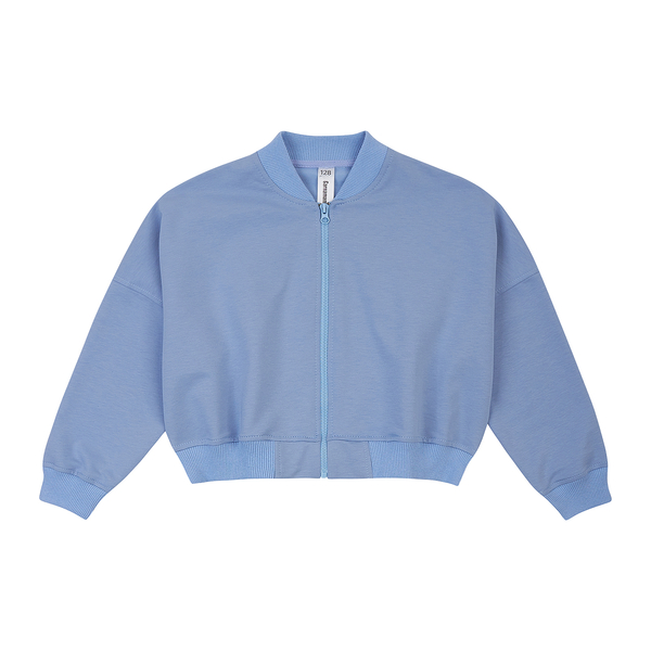 Бомбер Garnamama Бомбер без капюшона Season 2025 122-128 Голубой (1054175.1418705) - Pampik