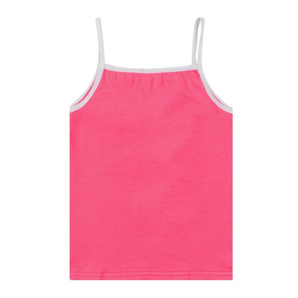 Майка Garnamama Basic vests girl 98-104 Розовый (951907.1093343) - Pampik - 2