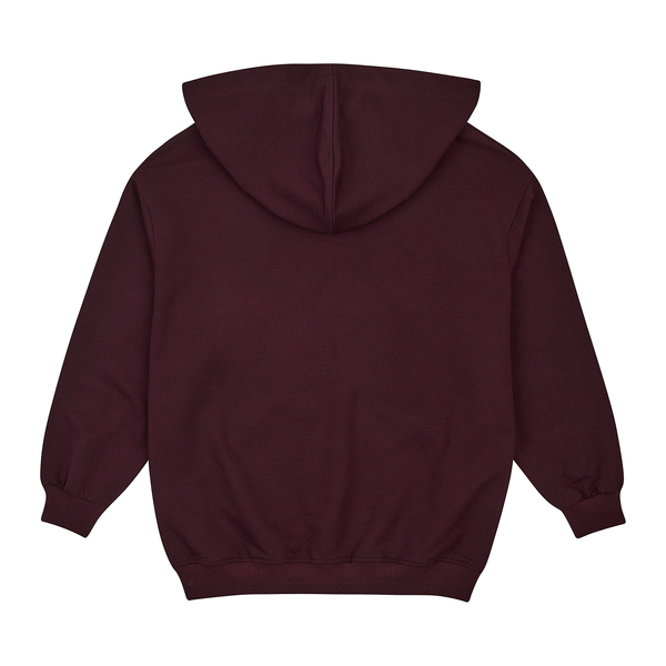 Спортивна кофта Garnamama худа велика на блискавці 170-176 Бордовий (1049366.1416194) - Pampik - 2