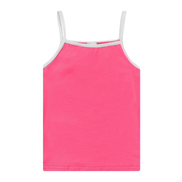 Майка Garnamama Basic vests girl 98-104 Розовый (951907.1093343) - Pampik