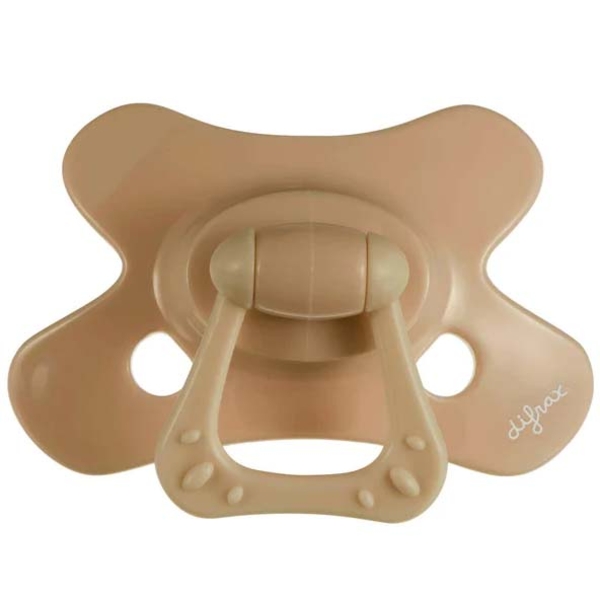 Пустушка силіконова Difrax Natural Uni, 6+ міс, Caramel (UN127 Caramel) - Pampik