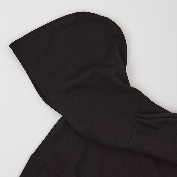 Худі на флісі Garnamama Basic Hoodie soft принт 152 Чорний (1033230.1397882) - Pampik - 5