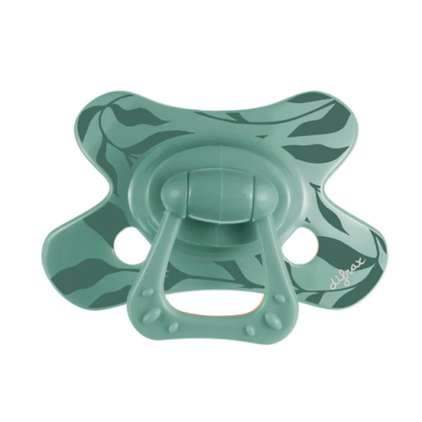 Пустышка силиконовая Difrax Natural Sage Leafs, симметричная, 12+ мес. (804 Sage_leafs) - Pampik