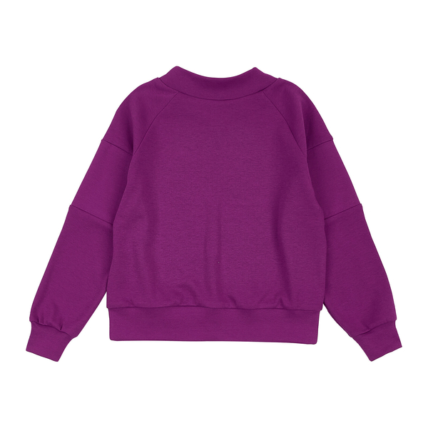Світшот Garnamama Basic Sweatshirt 122 Фиолетовый (937871.1295562) - Pampik - 5