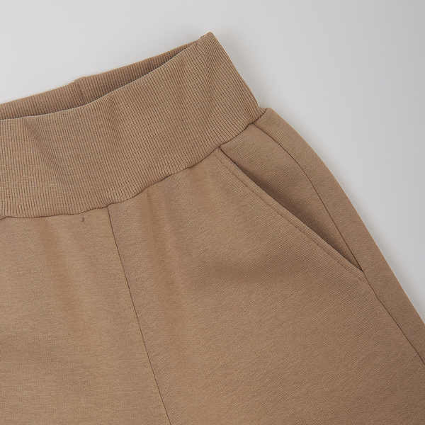 Спортивні штани на флісі Garnamama Oversize sport прямі 146 Бежевий (1041392.1407263) - Pampik - 3