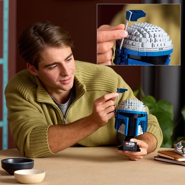 Конструктор LEGO Star Wars Шолом Джанго Фетта, 616 деталей (75408) - Pampik - 7