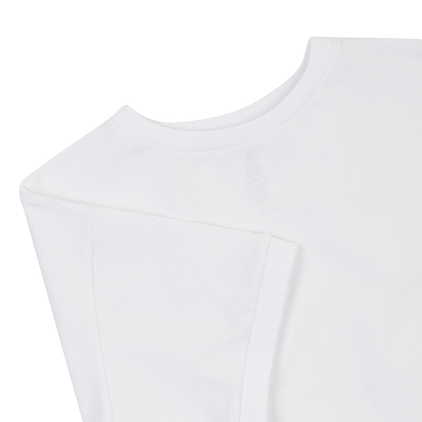 Футболка Garnamama Basic t-shirt elastic 170 Білий (988643.1344791) - Pampik - 5