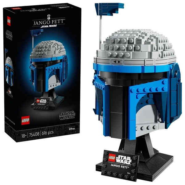 Конструктор LEGO Star Wars Шолом Джанго Фетта, 616 деталей (75408) - Pampik - 11