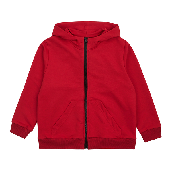 Спортивна кофта Garnamama Basic Jacket, р.104, червоний (821698.1179253) - Pampik