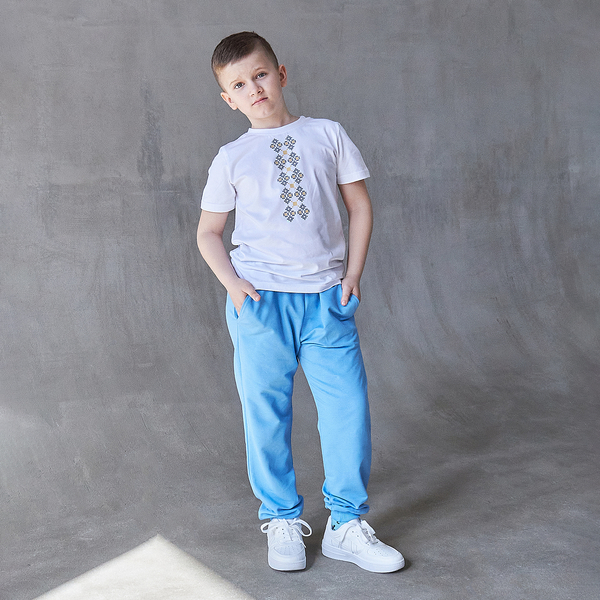 Спортивні штани Garnamama Season 2025, р.140, блакитний (1052048.1417285) - Pampik - 6