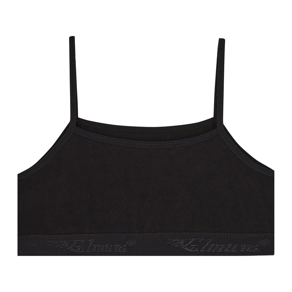 Ліф Garnamama Basic crop tops girl 122-128 Черный (986556.1190156) - Pampik