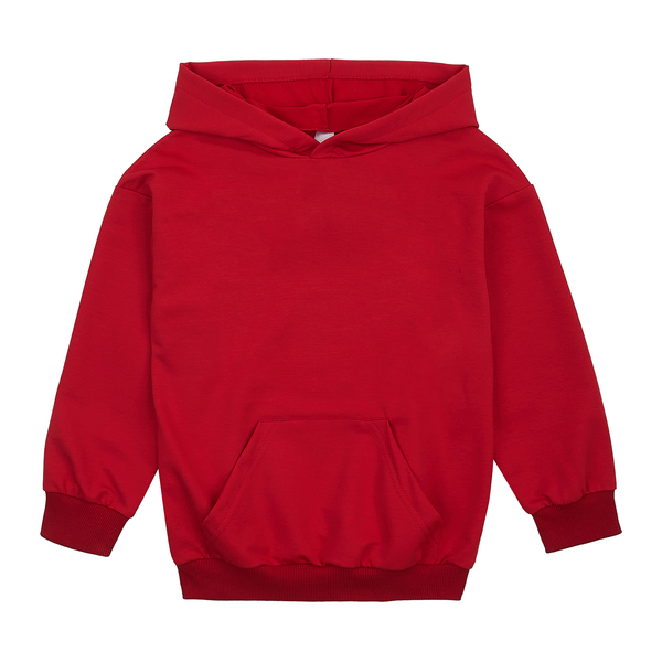 Худі Garnamama Basic Hoodie 2-х нитка 110 Красный (1048429.11408812) - Pampik