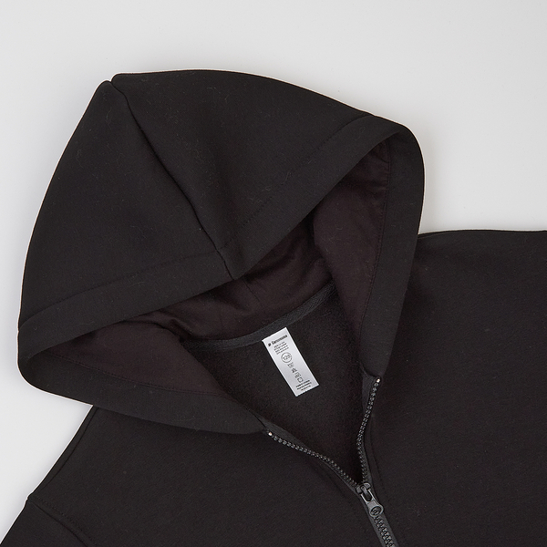 Спортивна кофта Garnamama Oversize sport zip на молнии с капюшоном 134-140 Черный (1043363.1408201) - Pampik - 8