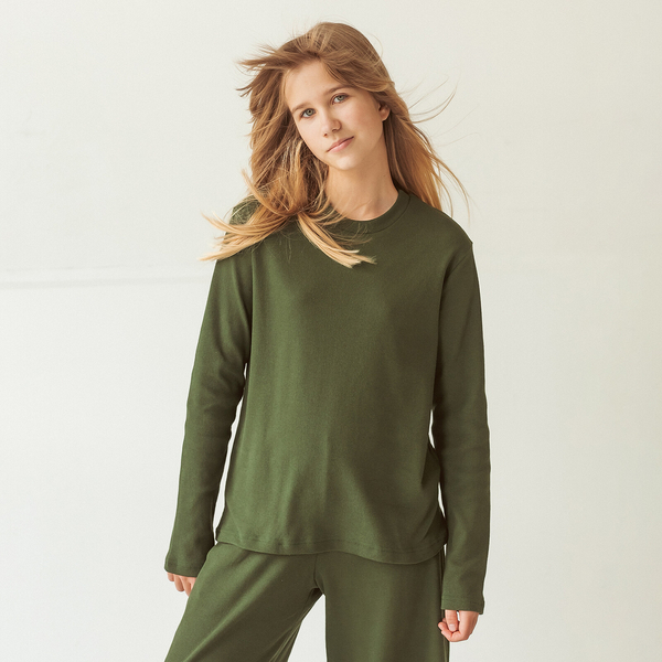 Водолазка Garnamama Lasting turtleneck 122 Зелений (939903.1297166) - Pampik - 2