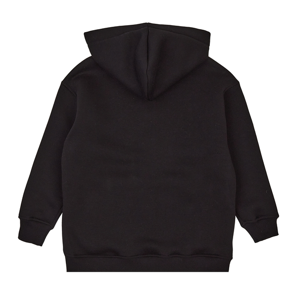 Спортивна кофта Garnamama Oversize sport zip на молнии с капюшоном 134-140 Черный (1043363.1408201) - Pampik - 5