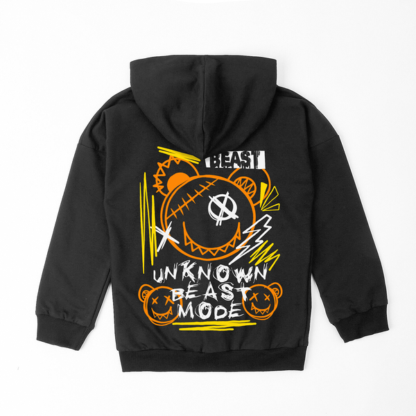 Спортивна кофта Garnamama Basic Jacket+наклейка графити 128 Черный (1049258.1416172) - Pampik