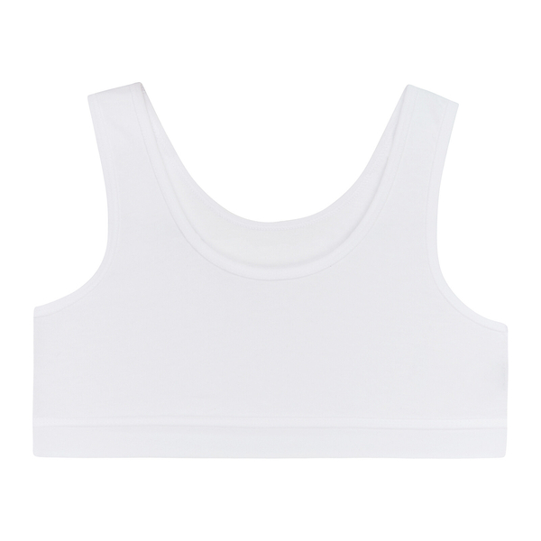 Ліф Garnamama Basic crop tops elastic girl 122-128 Белый (833439.1192021) - Pampik