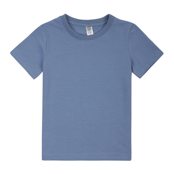 Футболка Garnamama Basic t-shirt new, р.134-140, голубой (1041781.7988212) - Pampik