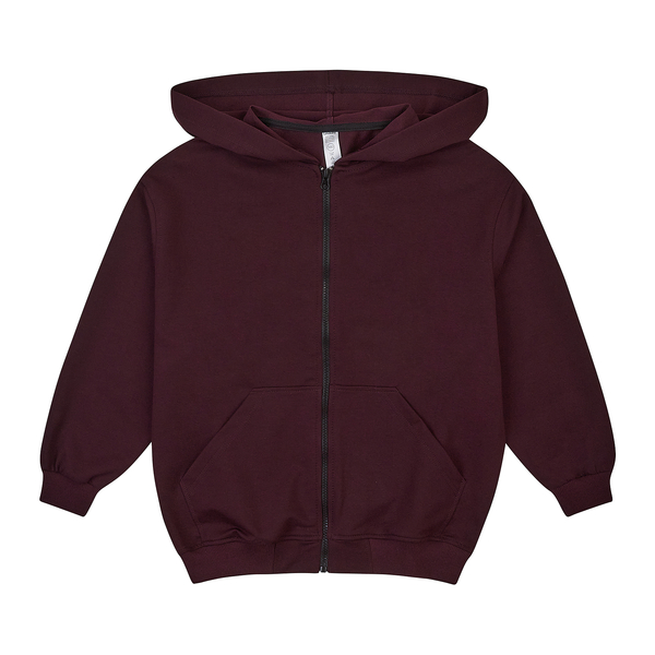 Спортивна кофта Garnamama худи большое на молнии 146-152 Бордовый (1049361.1416194) - Pampik