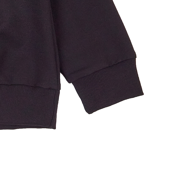 Світшот Garnamama Basic Sweatshirt 2-х нитка 122 Чорний (947299.1303601) - Pampik - 7