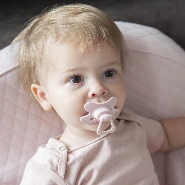 Пустышка силиконовая Difrax Dental Evening, ортодонтическая, 12+ мес. (346 Evening) - Pampik - 6