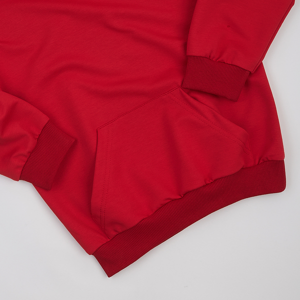 Худі Garnamama Basic Hoodie 2-х нитка 110 Красный (1048429.11408812) - Pampik - 5