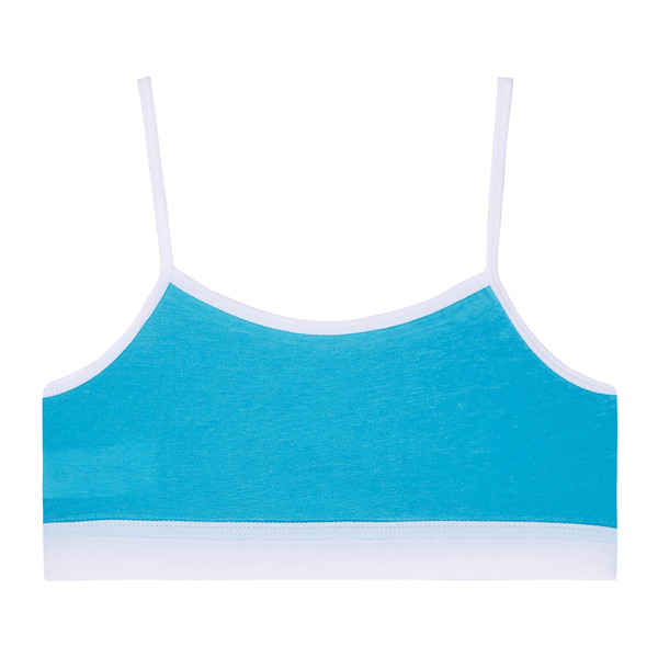 Ліф Garnamama Basic crop tops 2-pack 98-104 Желтый Голубой (816932.1171544) - Pampik - 3