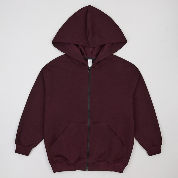 Спортивна кофта Garnamama худи большое на молнии 146-152 Бордовый (1049361.1416194) - Pampik - 3