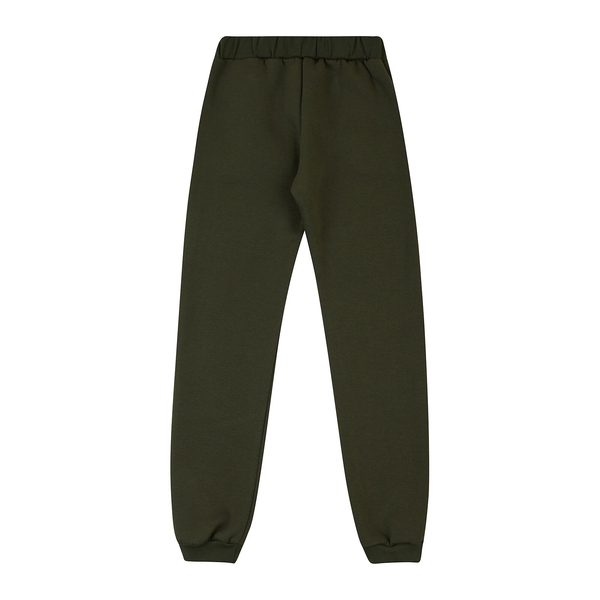 Спортивні штани на флісі Garnamama Pants girl Butterflies 146 Зеленый (960552.1312414) - Pampik - 2