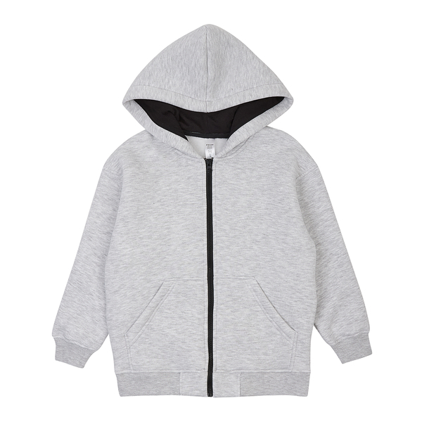 Спортивна кофта Garnamama Oversize sport zip на молнии с капюшоном 170-176 Серый (1043389.1408202) - Pampik - 6