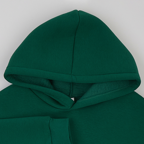 Худі на флісі Garnamama Basic Hoodie soft принт 158 Зеленый (1039821.13978820) - Pampik - 3