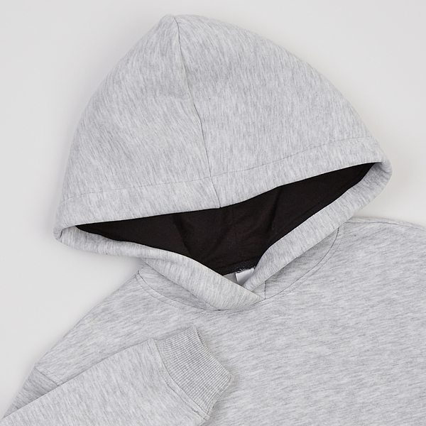 Худі на флісі Garnamama Oversize sport Big 134-140 Сірий (1041602.1407296) - Pampik - 5