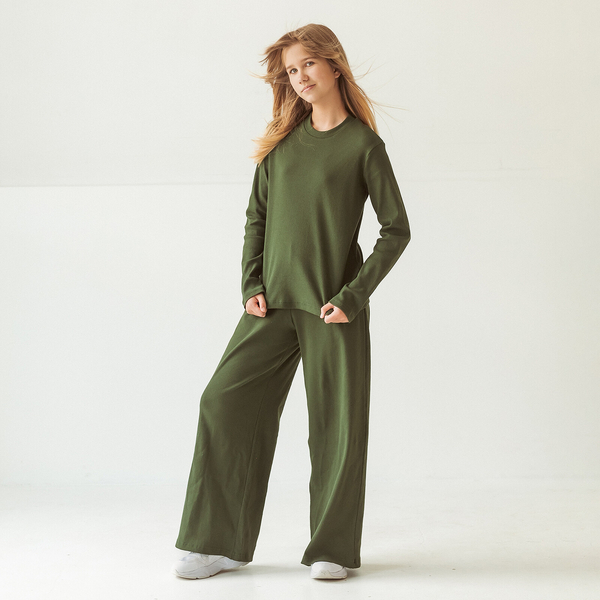 Водолазка Garnamama Lasting turtleneck 110 Зелений (939901.1297166) - Pampik - 4