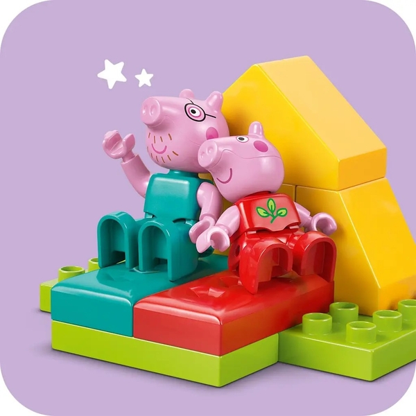 Конструктор LEGO DUPLO Peppa Pig Туристический поход, 32 детали (10452) - Pampik - 9