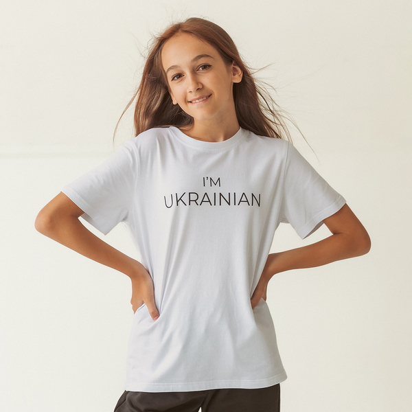 Футболка Garnamama Ukraine t-shirt 110-116 Білий (910920.12299424) - Pampik - 2