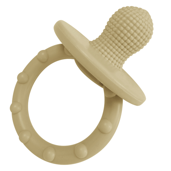 Пустушка силіконова 100% MinikOiOi Basics Gumy Mellow Yellow, 3 м+ (101220006) - Pampik