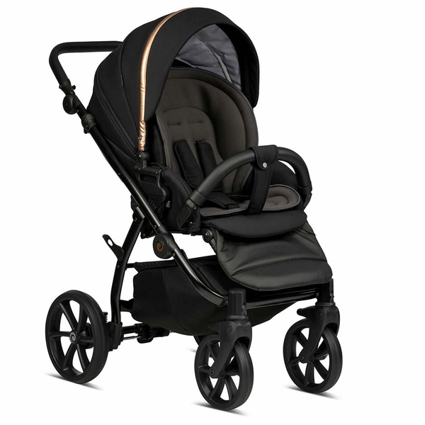 Універсальна коляска 2 в 1 Tutis UNO 3+ Black Edition Copper - Pampik - 6