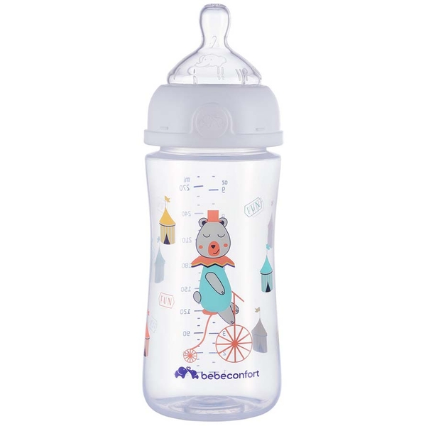 Бутылочка для кормления Bebe Confort EMO PP, 270 мл, 0-12 мес, белый (3102201970) - Pampik - 2