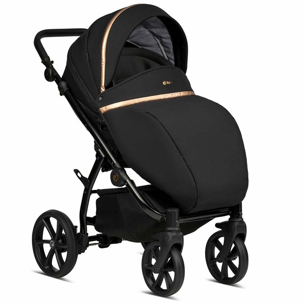 Універсальна коляска 2 в 1 Tutis UNO 3+ Black Edition Copper - Pampik - 5
