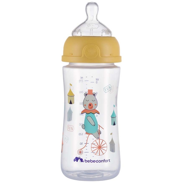 Бутылочка для кормления Bebe Confort Emotion, 270 мл, 0-12 мес, желтый (3102201980) - Pampik - 2