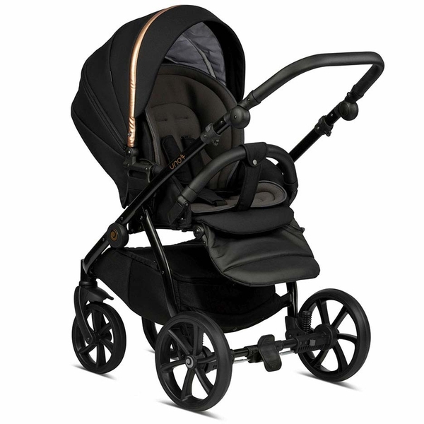 Універсальна коляска 2 в 1 Tutis UNO 3+ Black Edition Copper - Pampik - 7