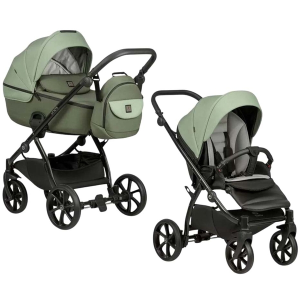 Універсальна коляска 2 в 1 Tutis UNO 5+ Earth collection Matcha - Pampik