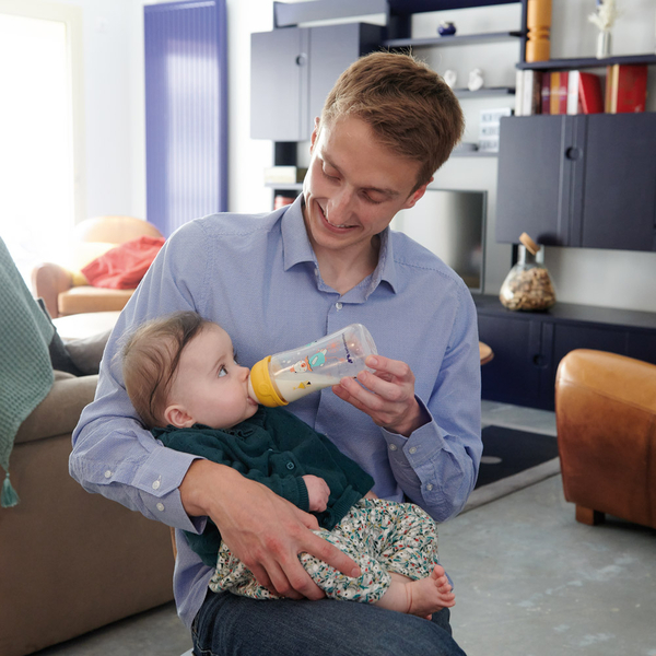 Бутылочка для кормления Bebe Confort Emotion, 270 мл, 0-12 мес, желтый (3102201980) - Pampik - 4