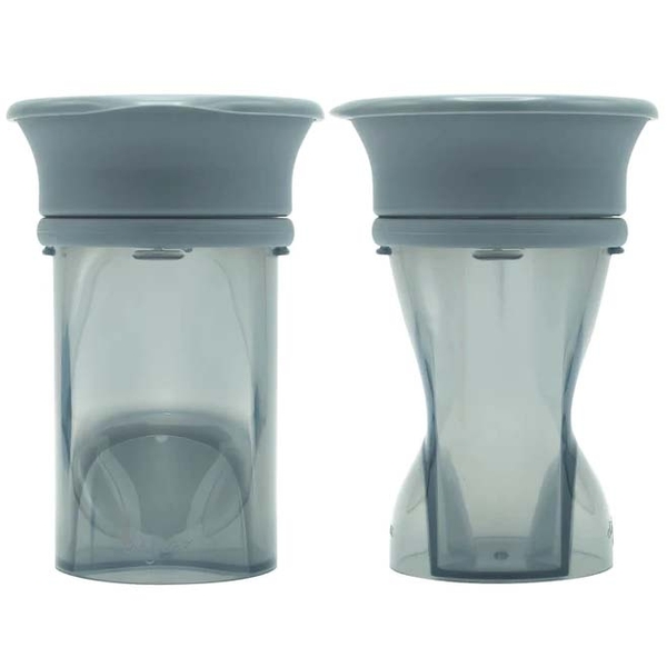 Чашка непроливайка Difrax 360°, 250 мл, Stone (1012 Stone) - Pampik - 2